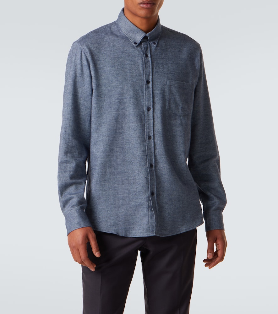 Cotton flannel shirt