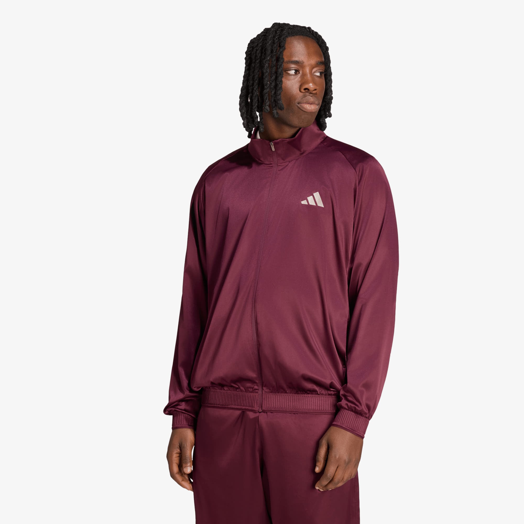 Jacket adidas Tennis Cover Up Jacket Maroon