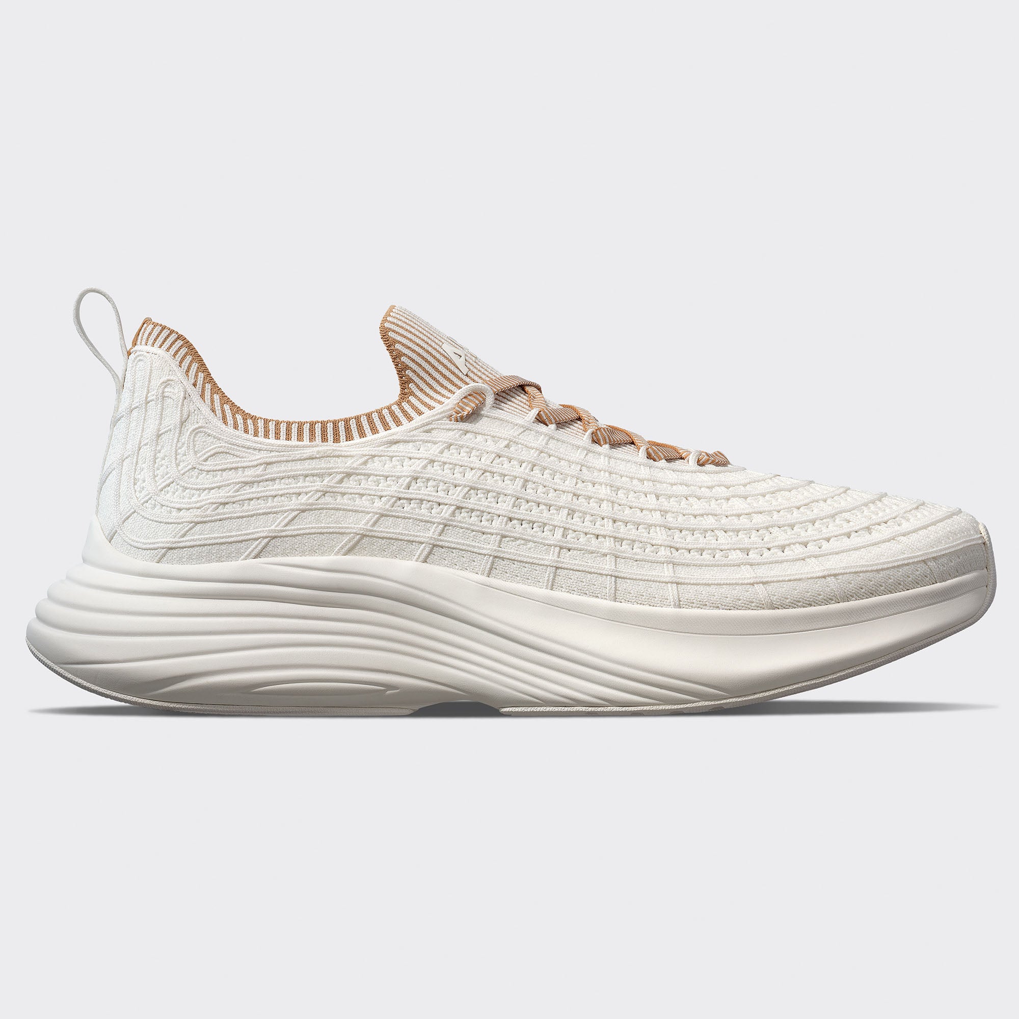 Men's TechLoom Zipline Ivory / Tan / Ribbed