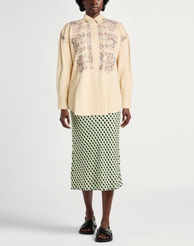 Woman Shirt Sand Size M Cotton