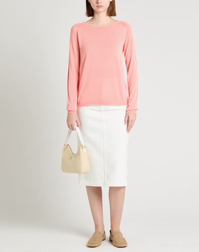 Malìparmi Woman Sweater Salmon pink Size S Cotton