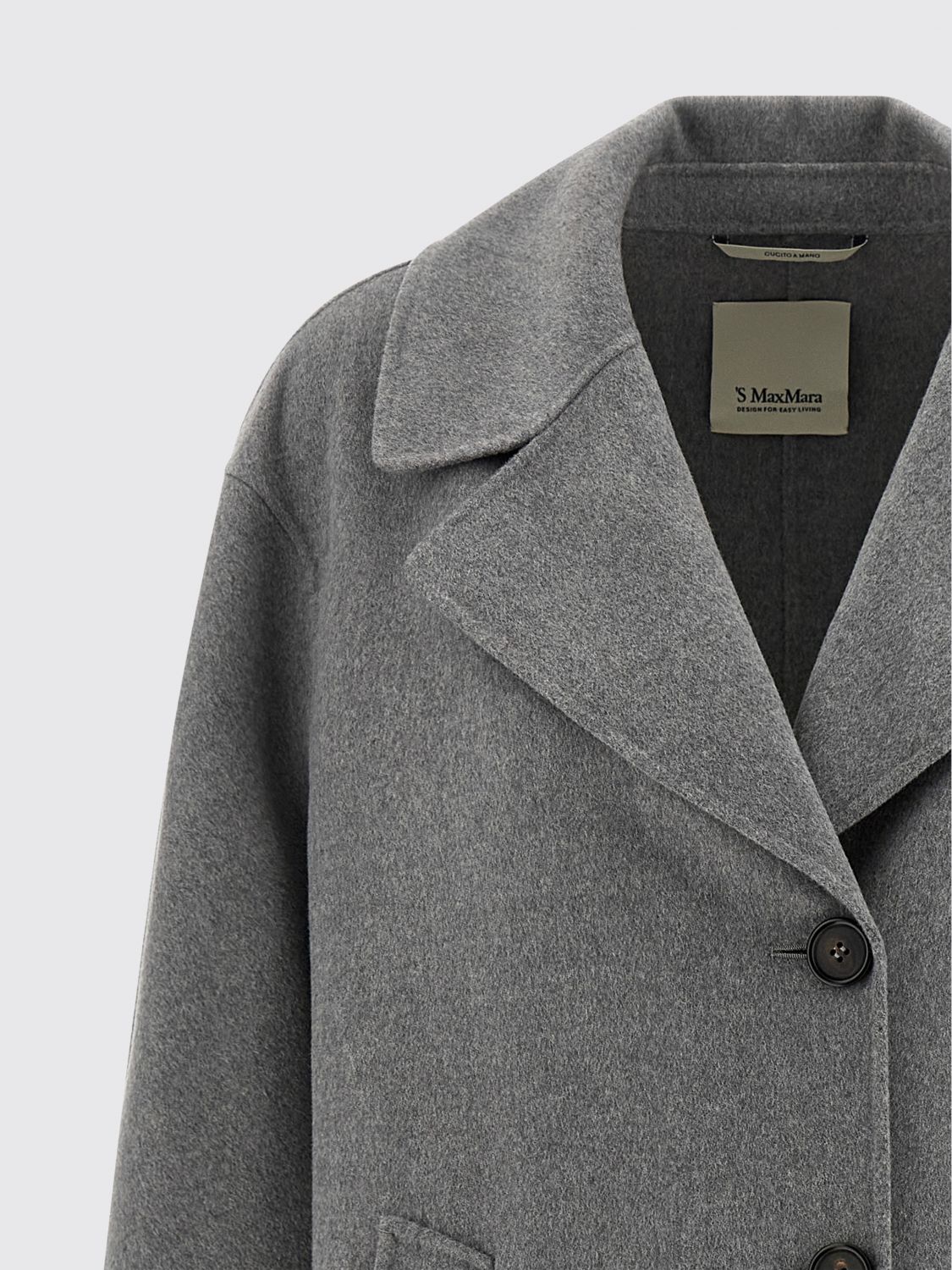 Coat Woman color Grey