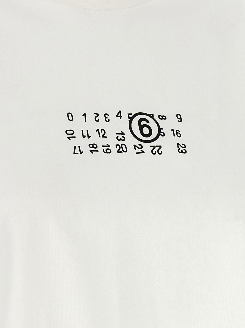 White Logo Crew Neck T-Shirt