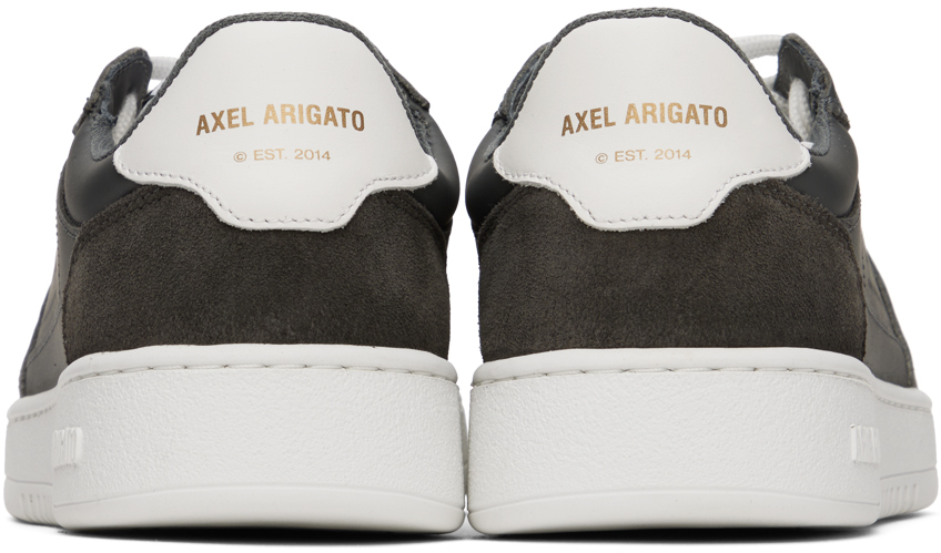 Gray Dice low-top sneakers