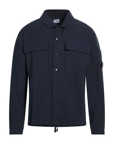 C. p. Company Man Shirt Midnight blue Size XXL Cotton