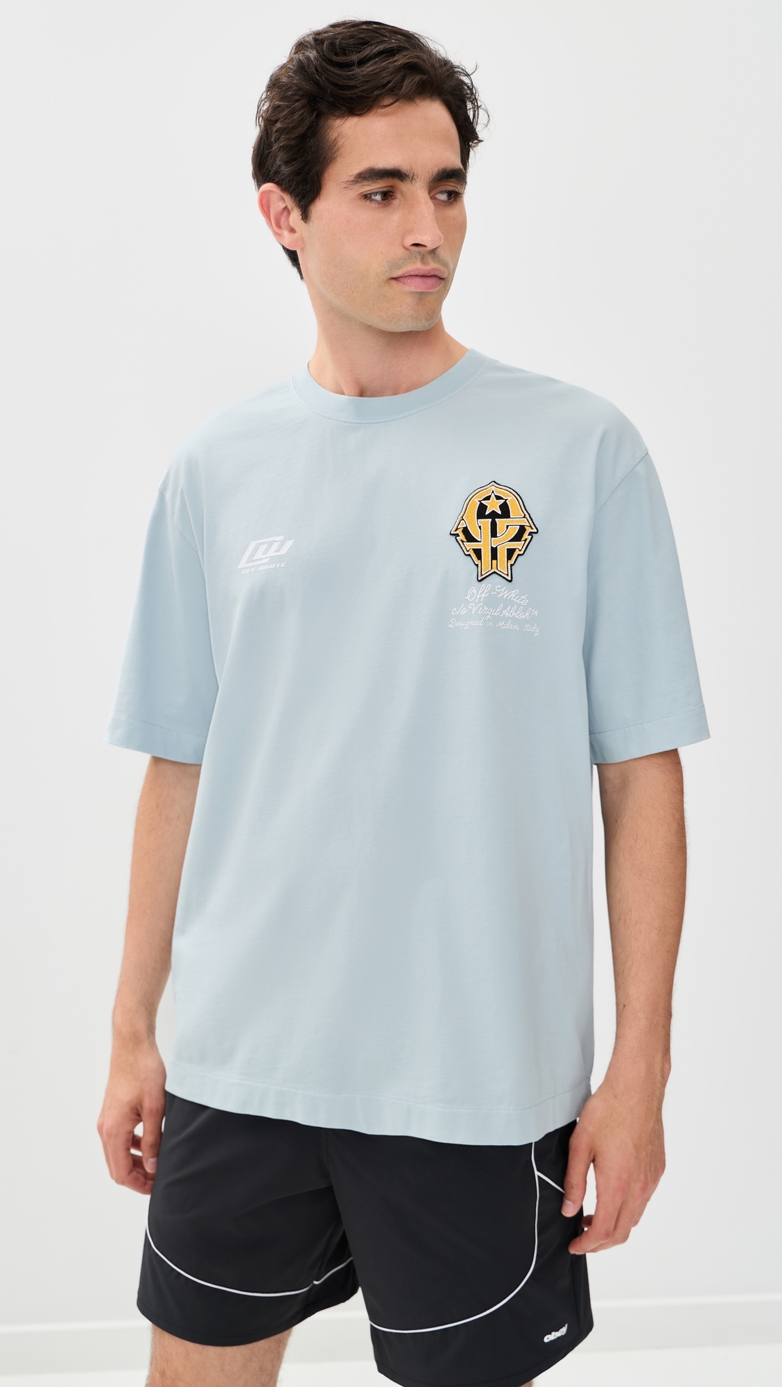 Offline Team Skate Tee Celestial Blue