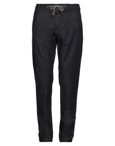 Man Pants Blue Size 30 Cotton, Cashmere, Elastane