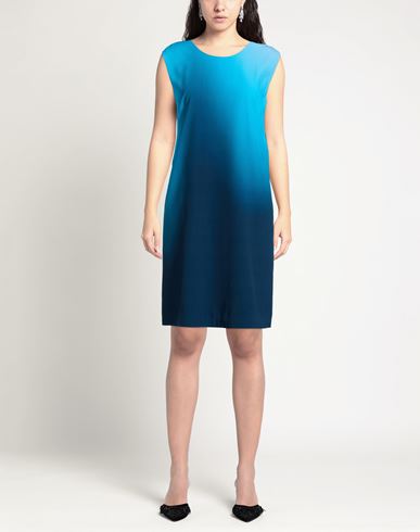 Woman Mini dress Blue Size 12 Viscose