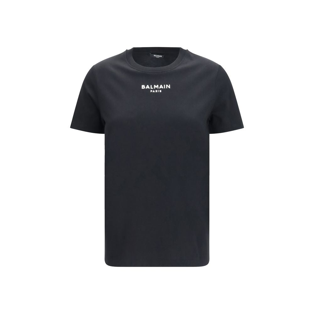 Logo-Embroidered T-Shirt — Black