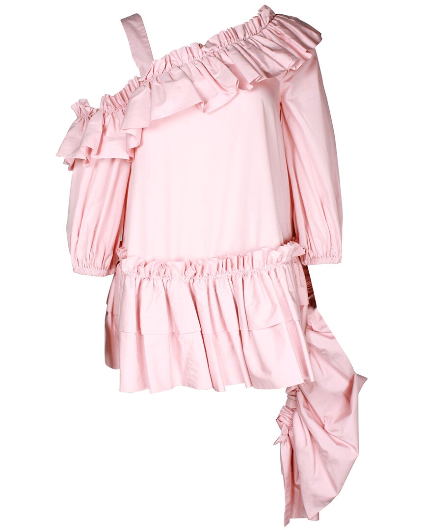 Ruffled Asymmetric Top, Size Fr, 38 (Authentic Pre-Loved)