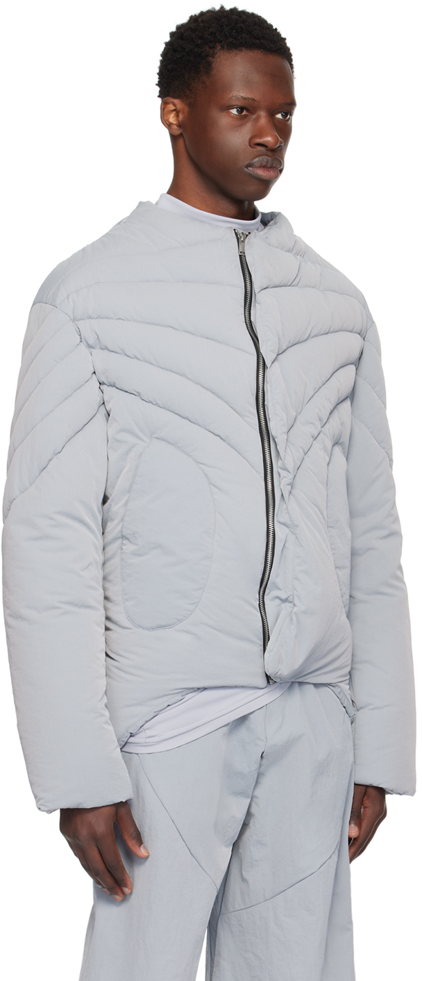 Nuba SSENSE Exclusive Gray Puffer Jacket
