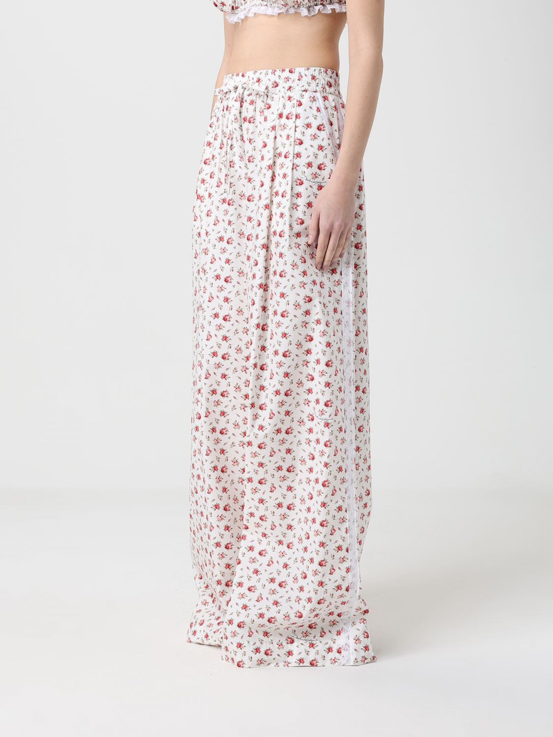 Pants Woman color White