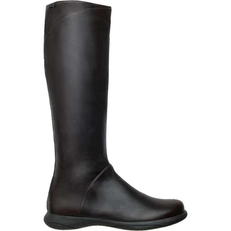 CAMPER Spiral - Boots for Women - Brown, 42, Smooth leather