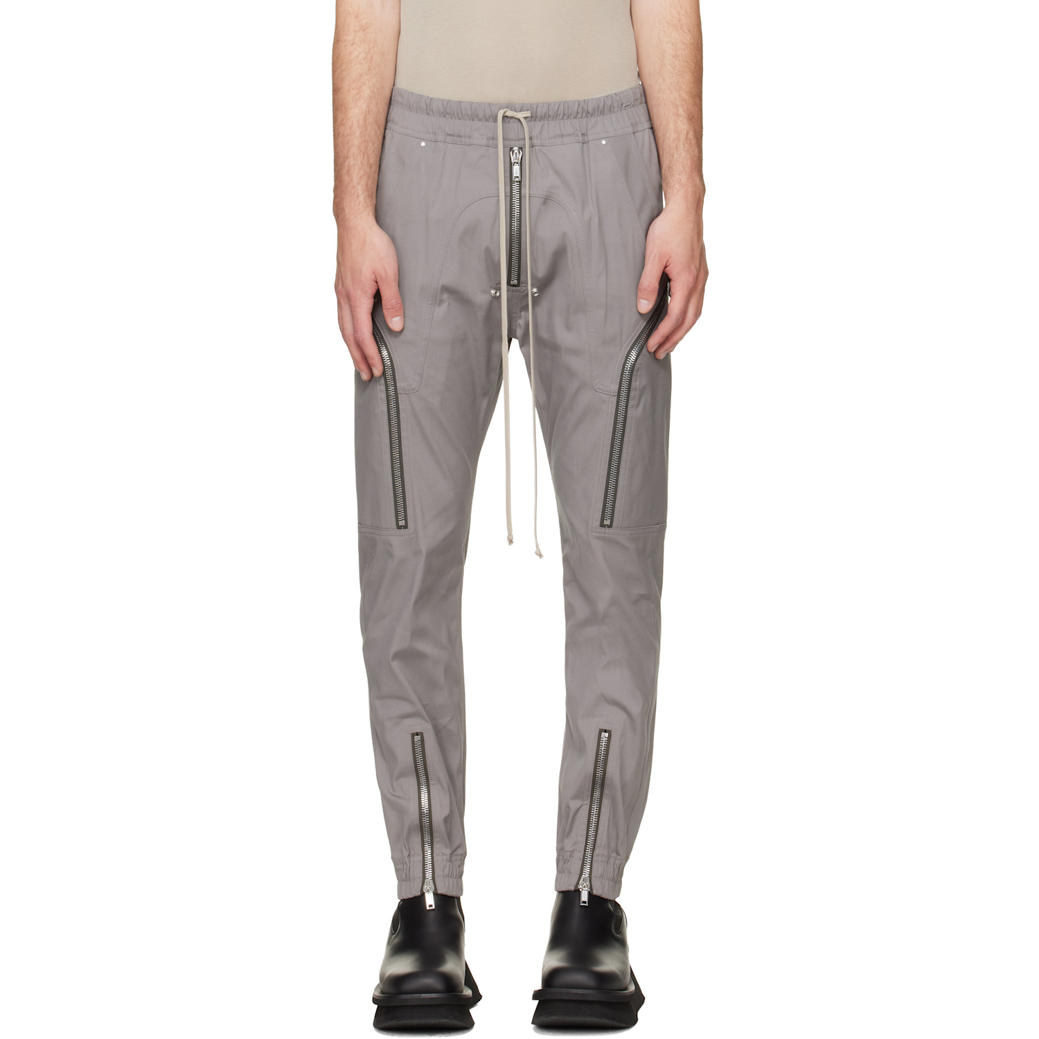 Gray Tower Heizer Cargo Pants