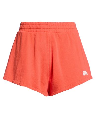 Open '22 Woman Shorts & Bermuda Shorts Orange Size M/L Cotton