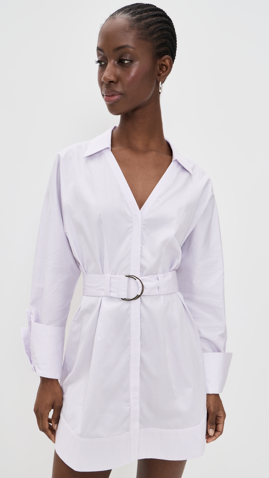 Audrey Dress Thistle Stripe