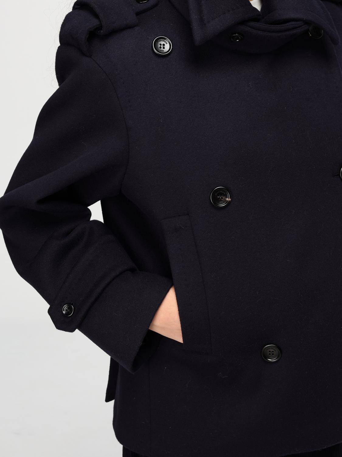 Coat Woman color Blue