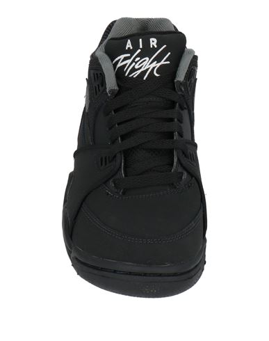 Kid Boy Sneakers Black Size 4Y Leather, Synthetic material