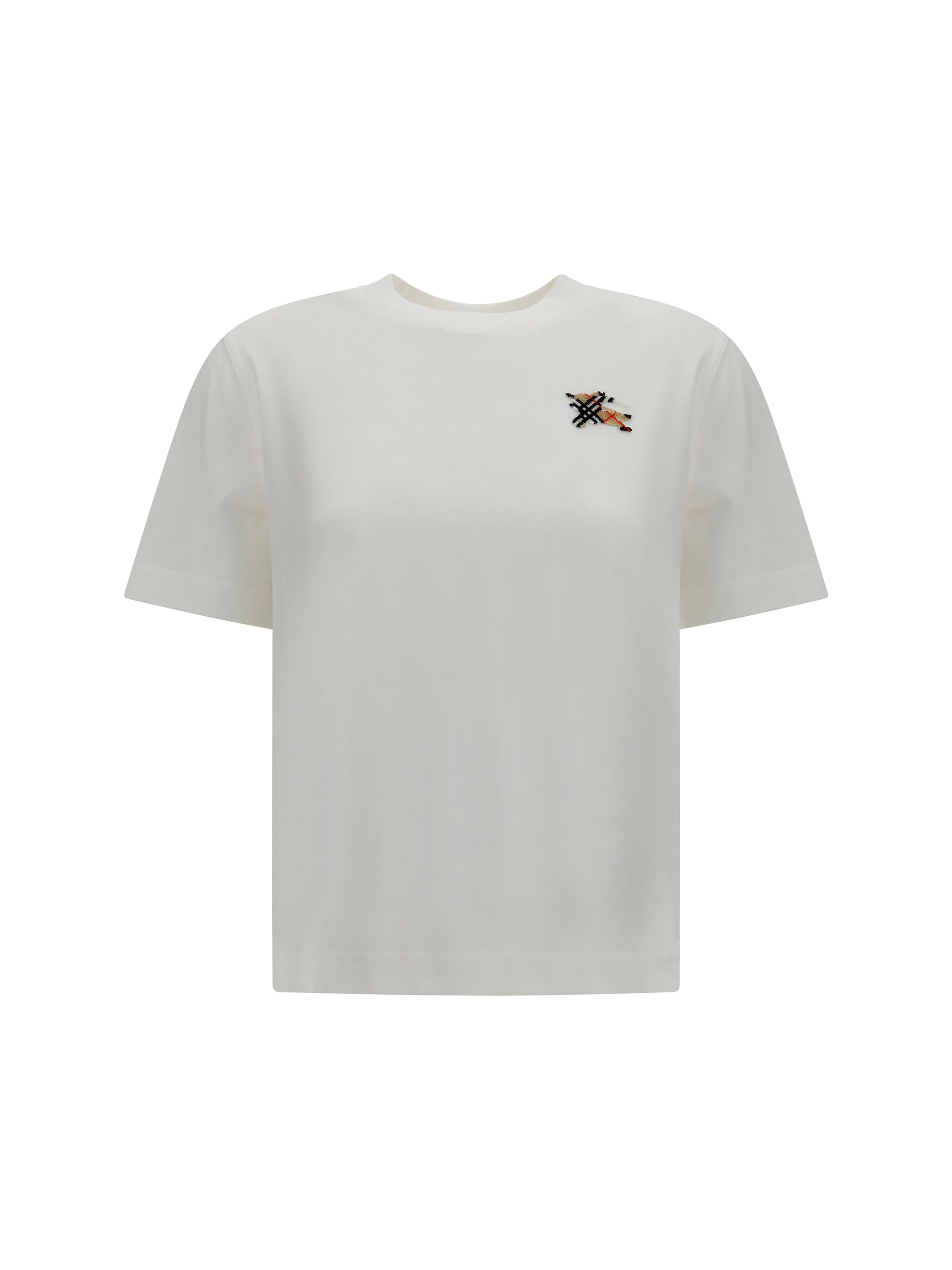 Knight Check T-Shirt — White