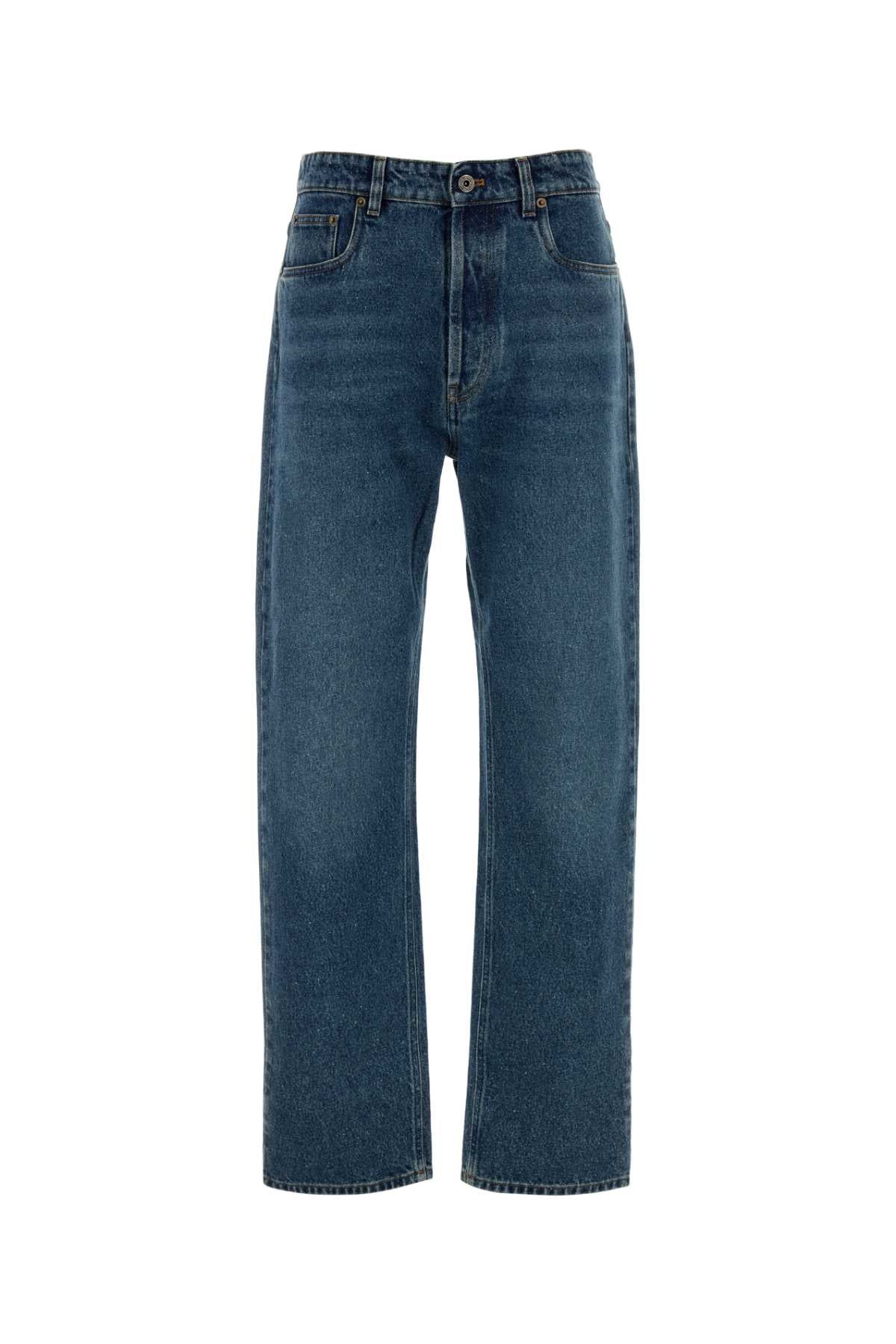 100% Cotton Denim Jeans — Blue