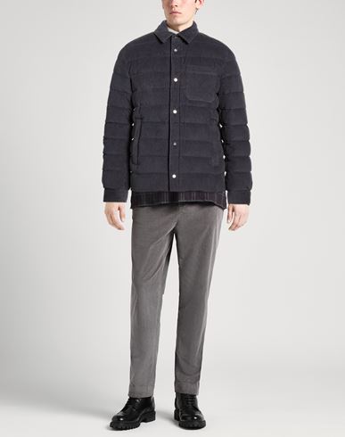 Man Puffer Midnight blue Size 40 Cotton