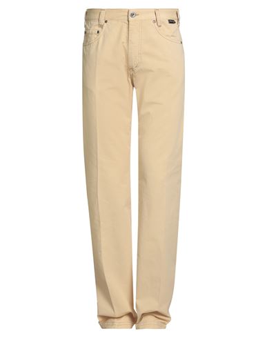 Man Pants Yellow Size 42 Cotton