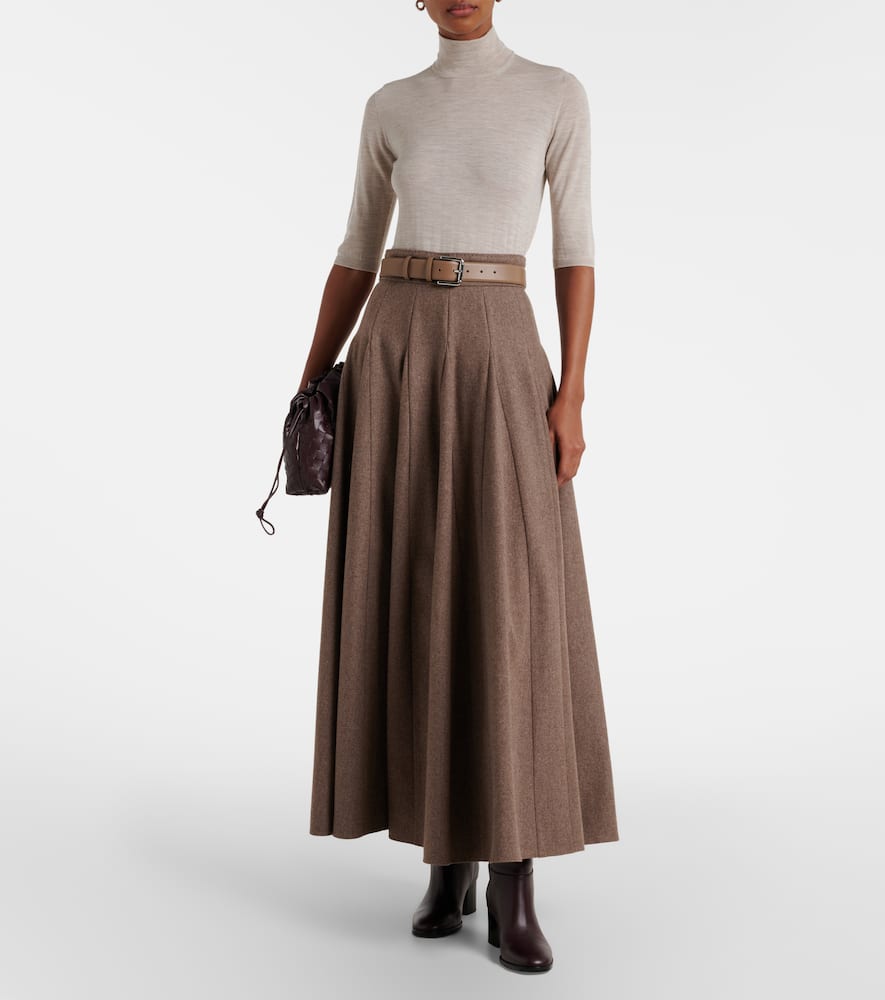 Boa virgin wool turtleneck top