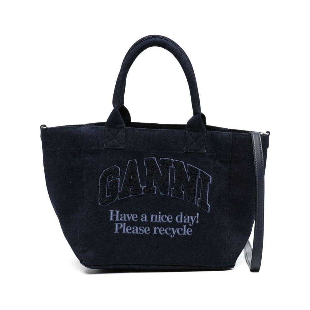 - Small Denim Tote Bag