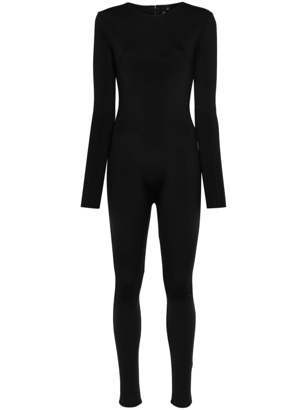 Long-sleeved jumpsuit - Black