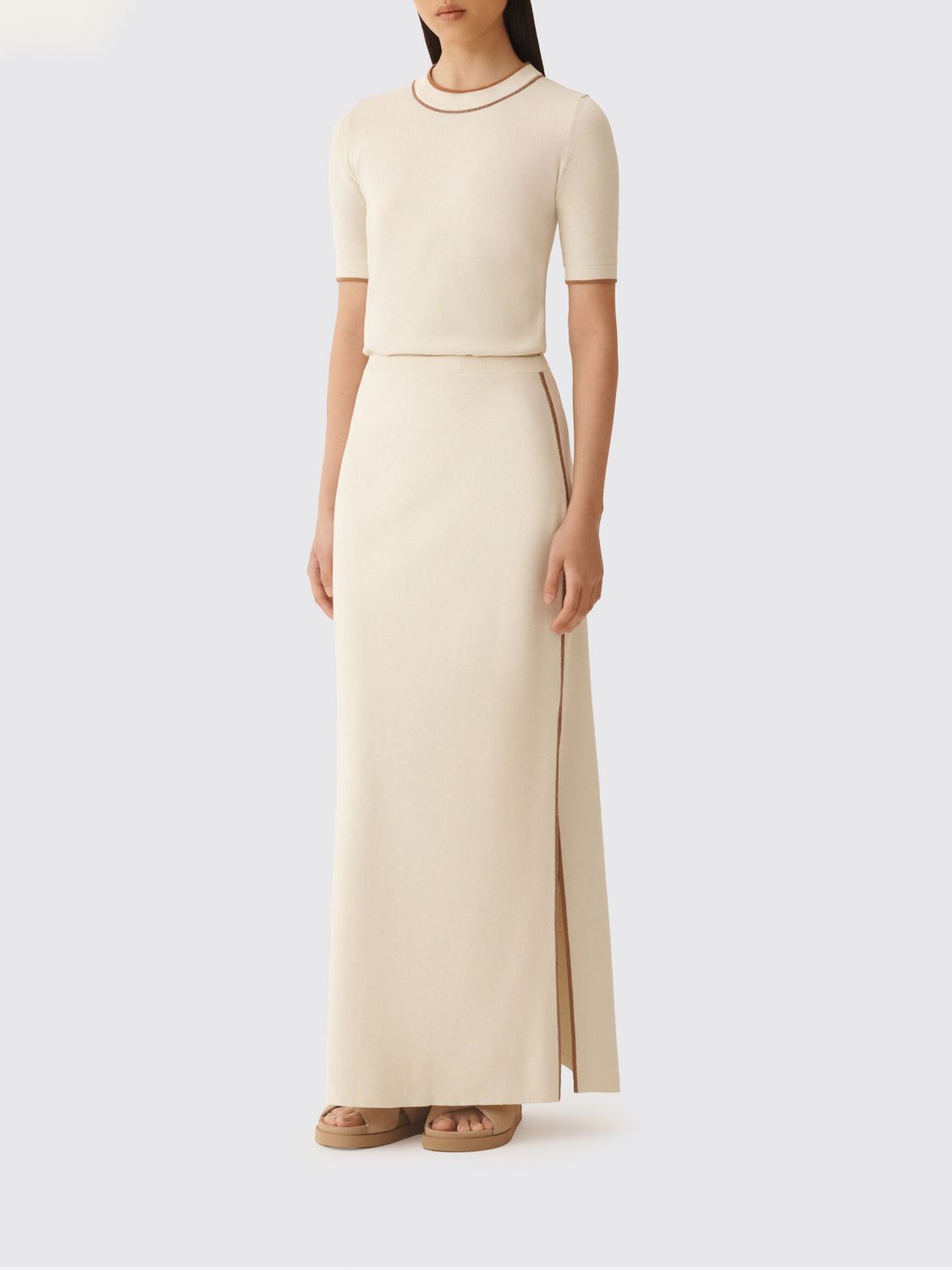 Skirt Woman color White