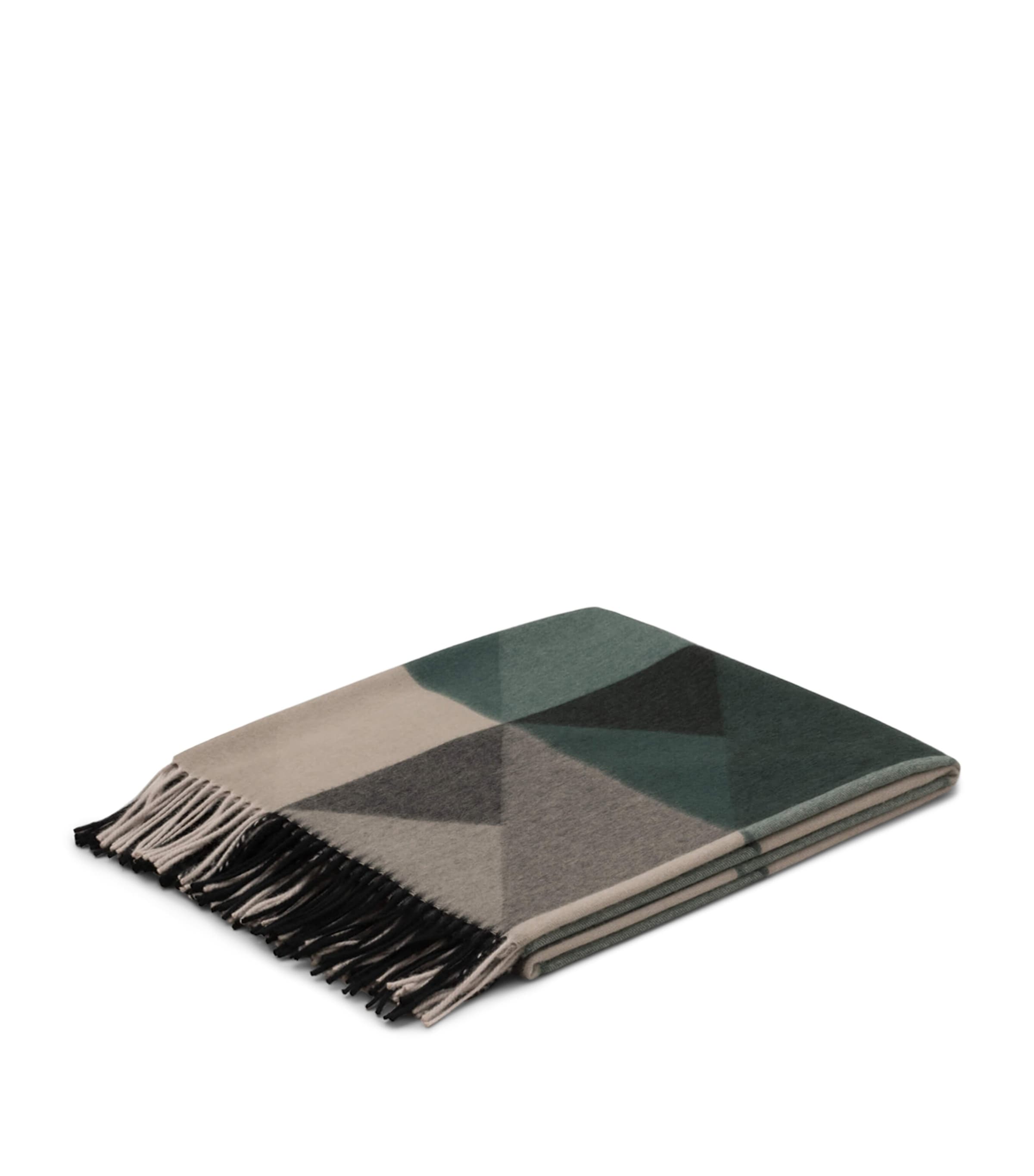 Cashmere Arran Braque Throw Blanket