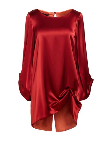 Woman Top Red Size 8 Triacetate