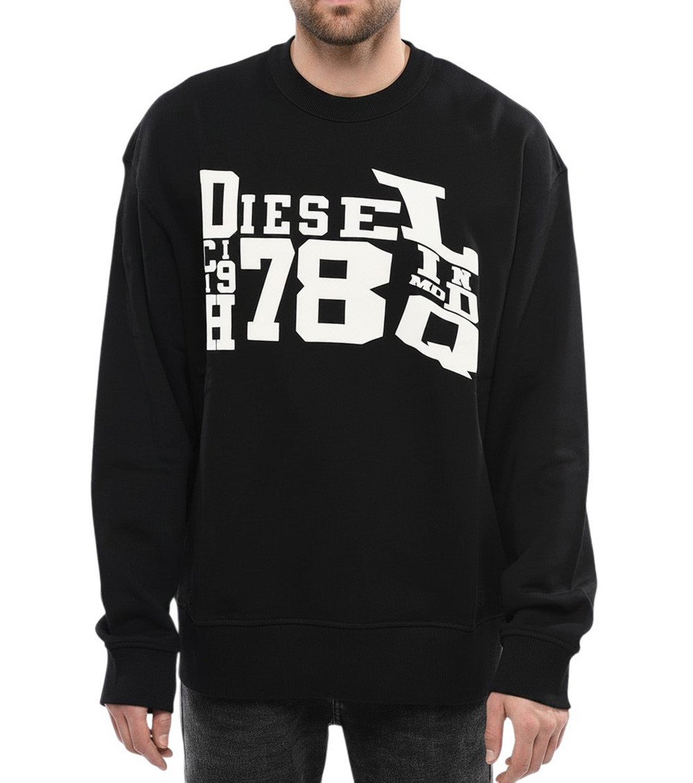 Black Crew Neck Sweatshirt