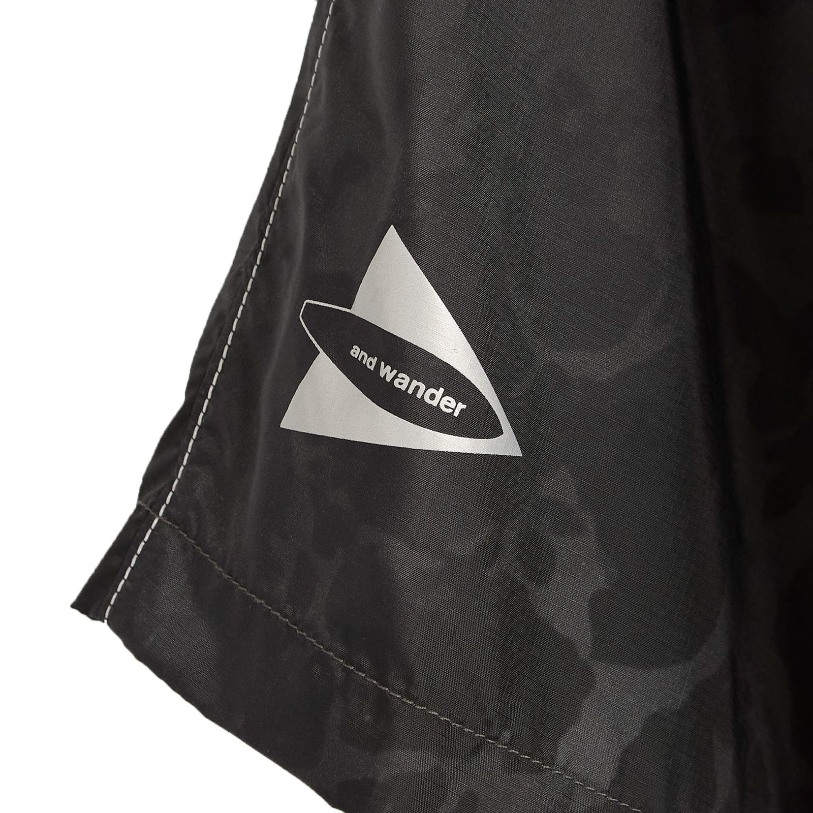 END. x Nylon Print Short Pant Charcoal