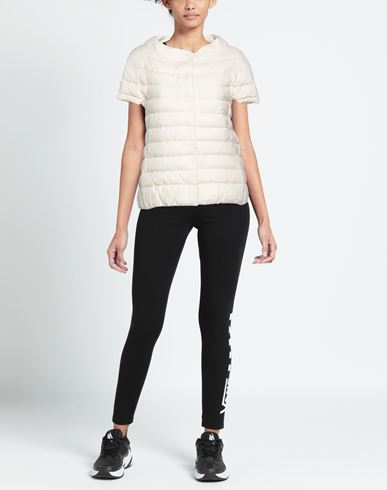Woman Puffer White Size 2 Polyamide, Polyurethane