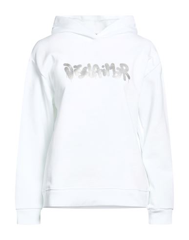 Woman Sweatshirt White Size S Cotton