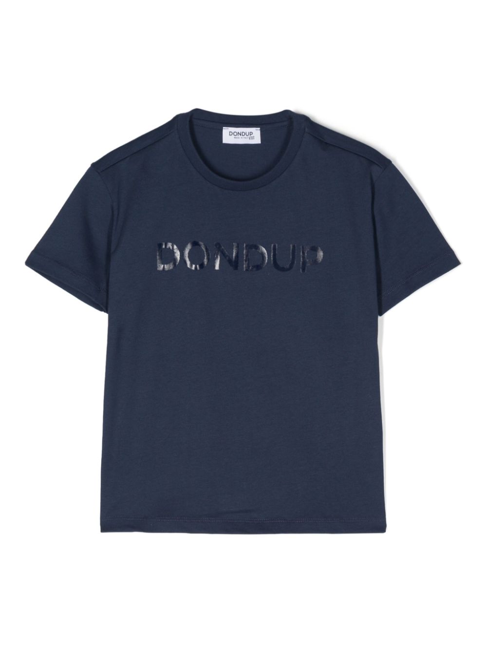 Logo-print cotton T-shirt - Blue