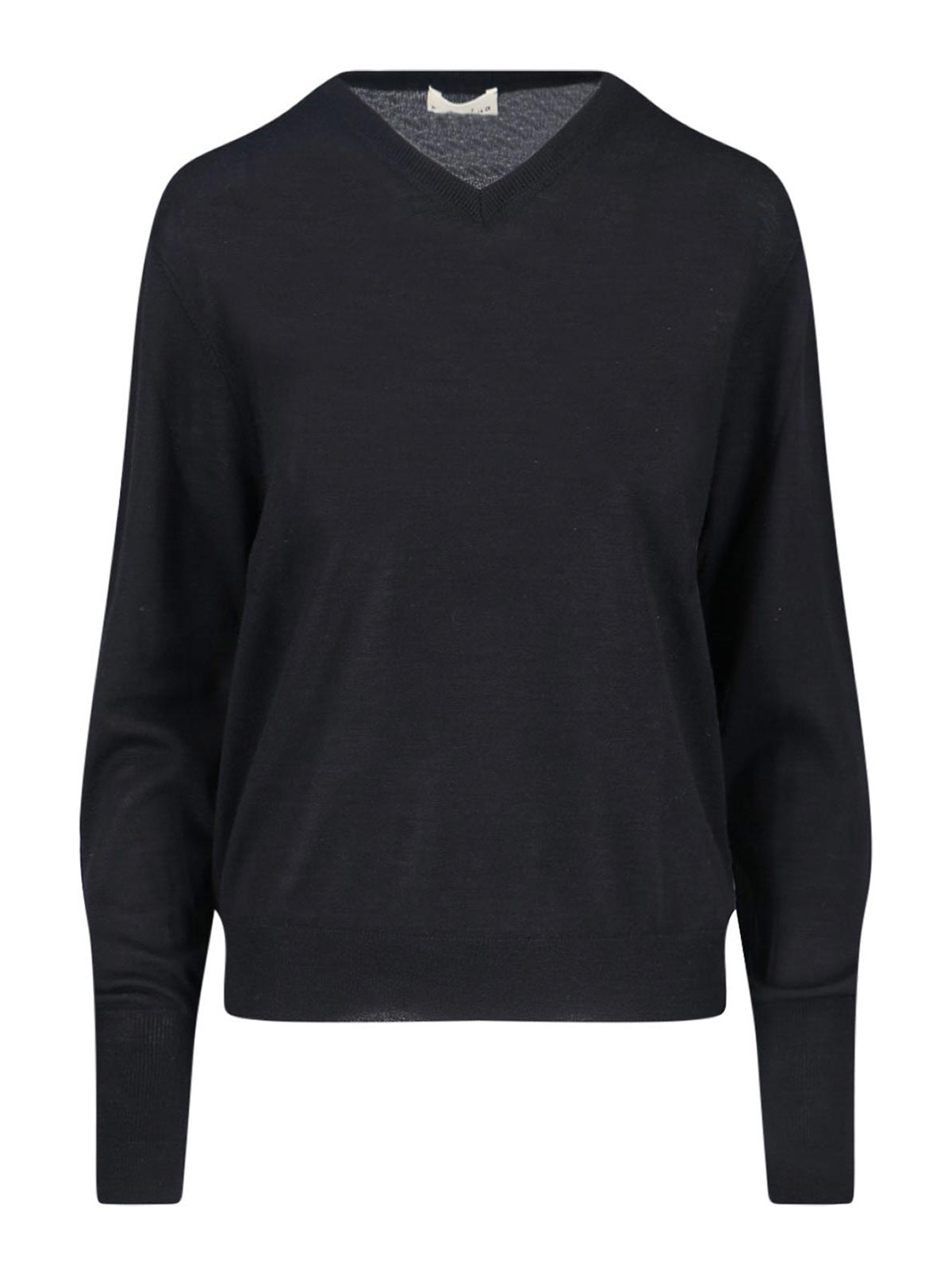 Virgin wool and silk blend sweater