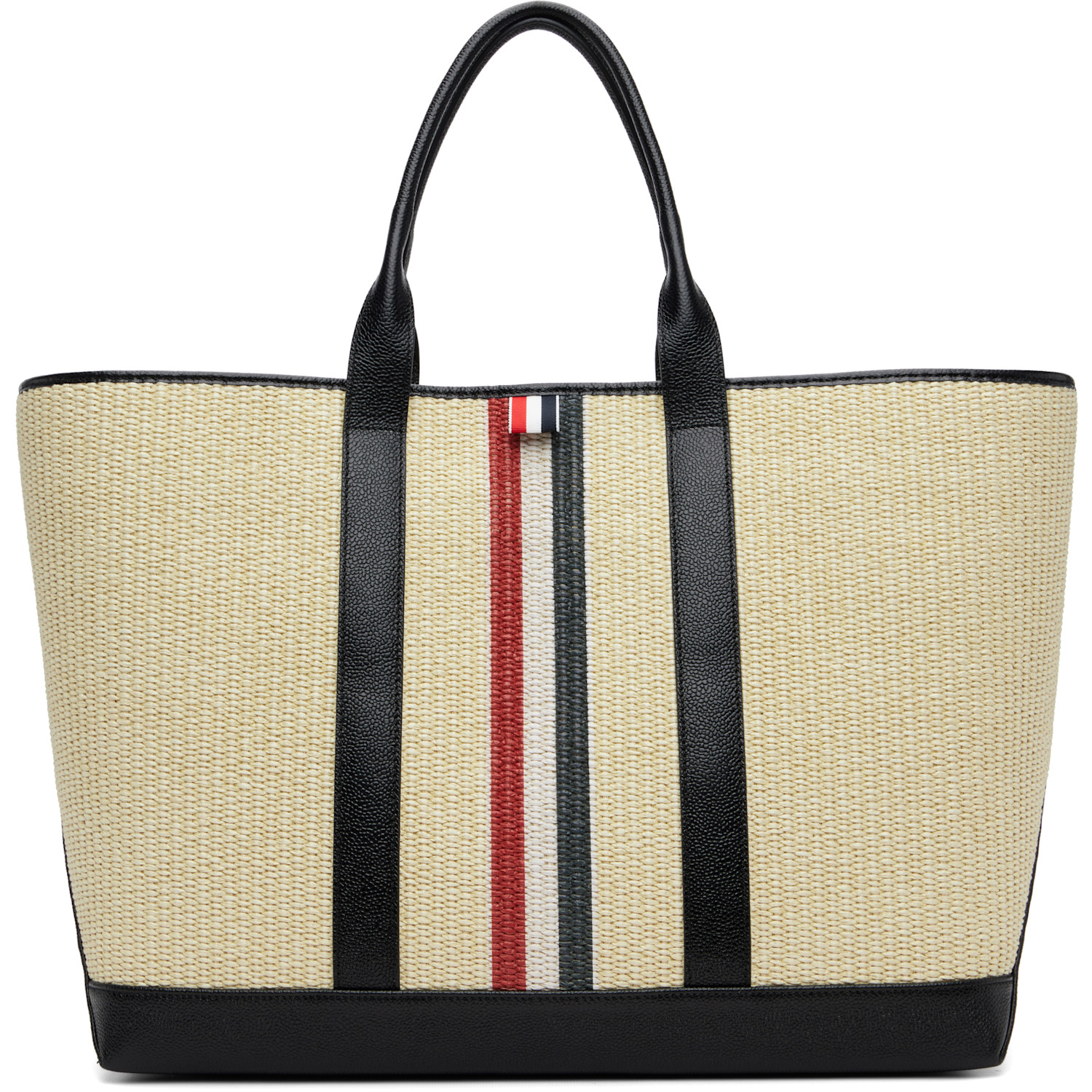 Beige Medium Tool RWB Stripe Tote