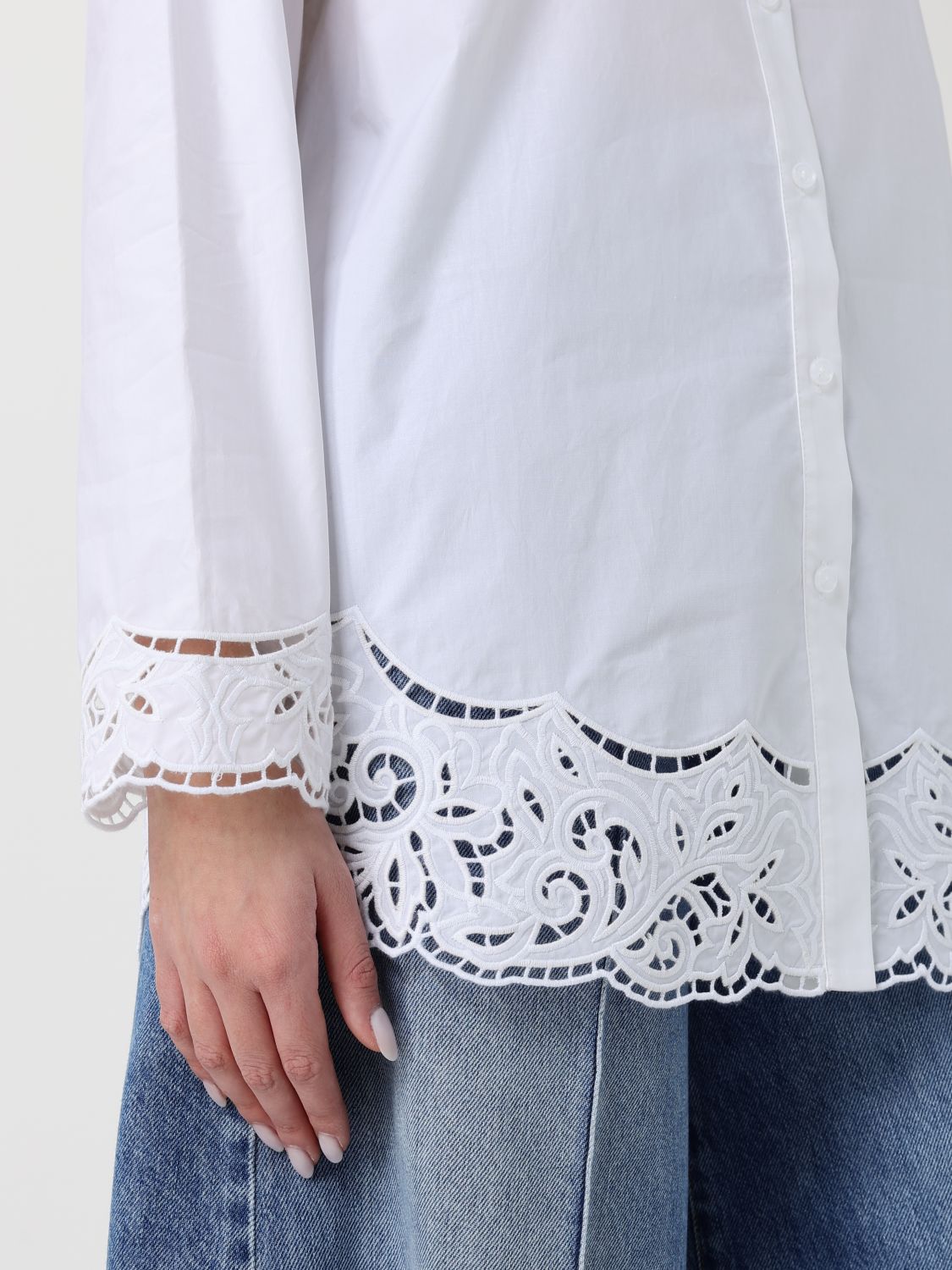 Shirt Woman color White