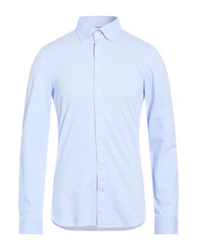 Man Shirt Sky blue Size 15 ½ Polyester, Cotton