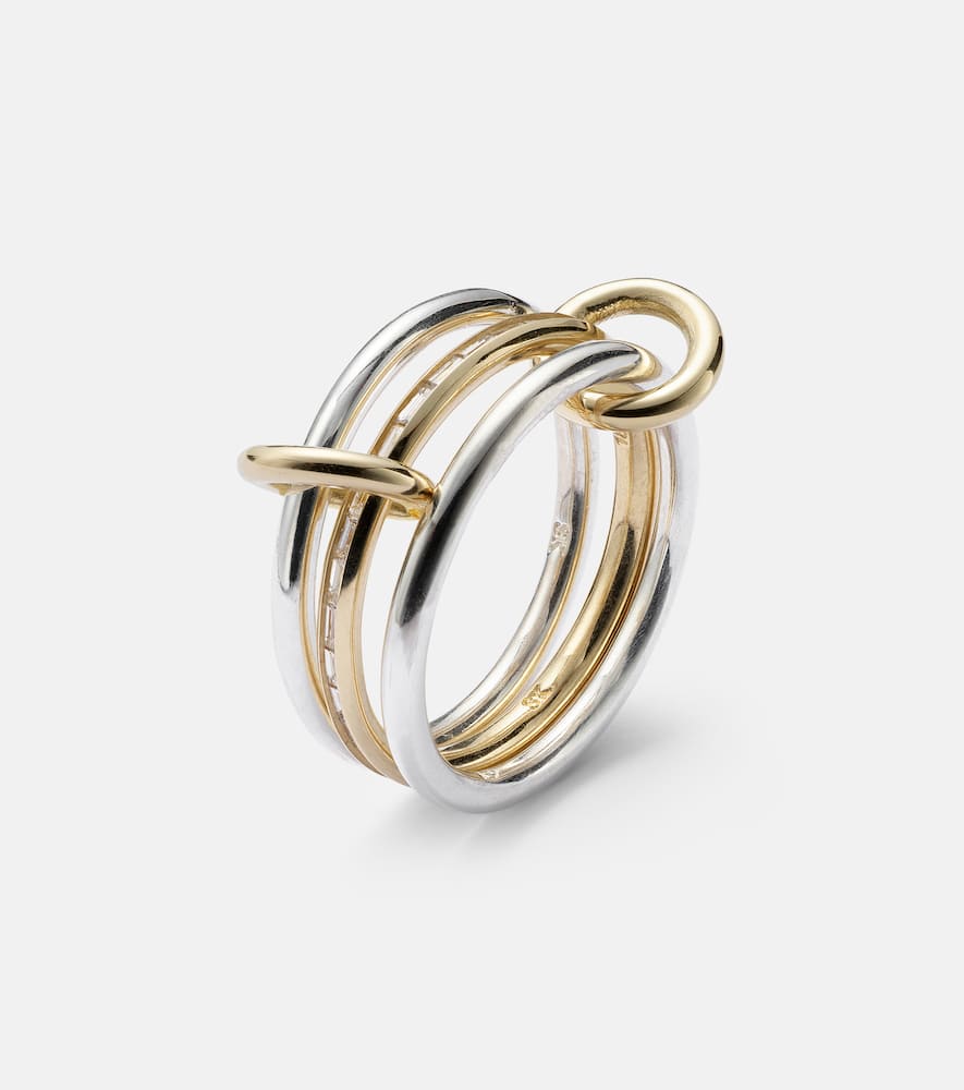 Spinelli Kilcollin Sonja SG 18kt gold and sterling silver ring with diamonds