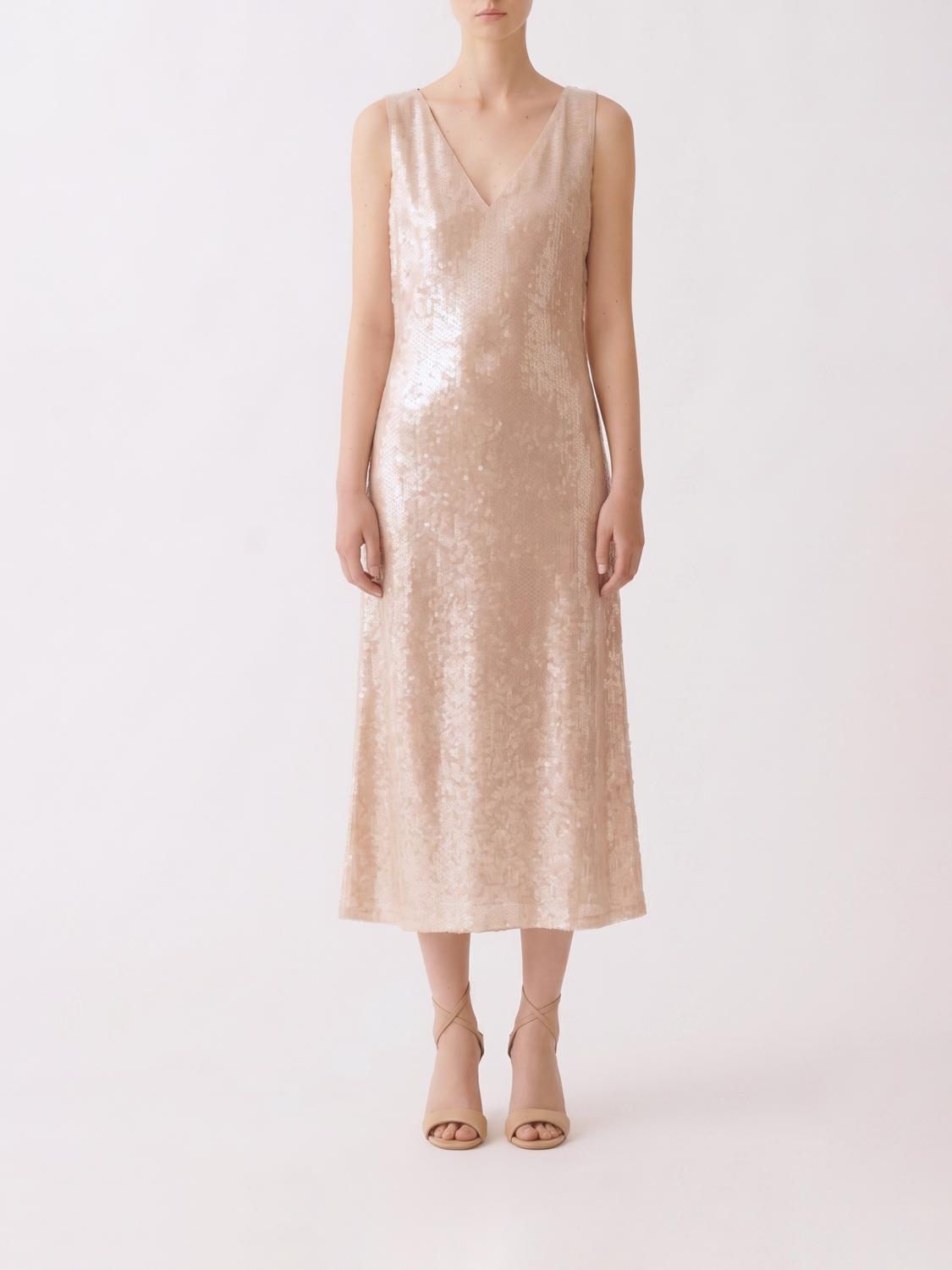 Dress Woman color Nude