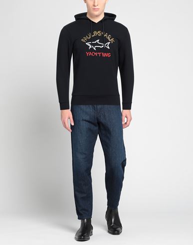 Man Sweatshirt Navy Size XL Organic cotton
