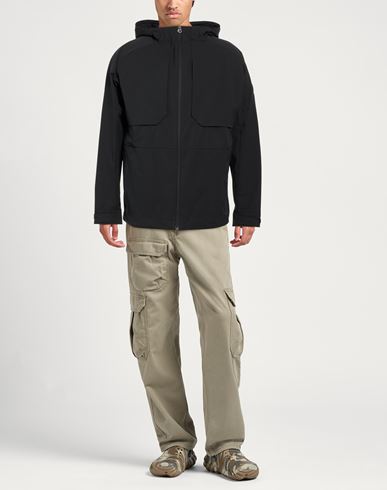 Man Jacket Black Size L Polyester