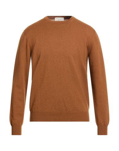 Cashmere Man Sweater Tan Size 46 Cashmere
