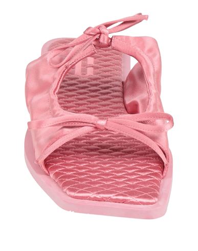 Woman Sandals Pink Size 5 Textile fibers