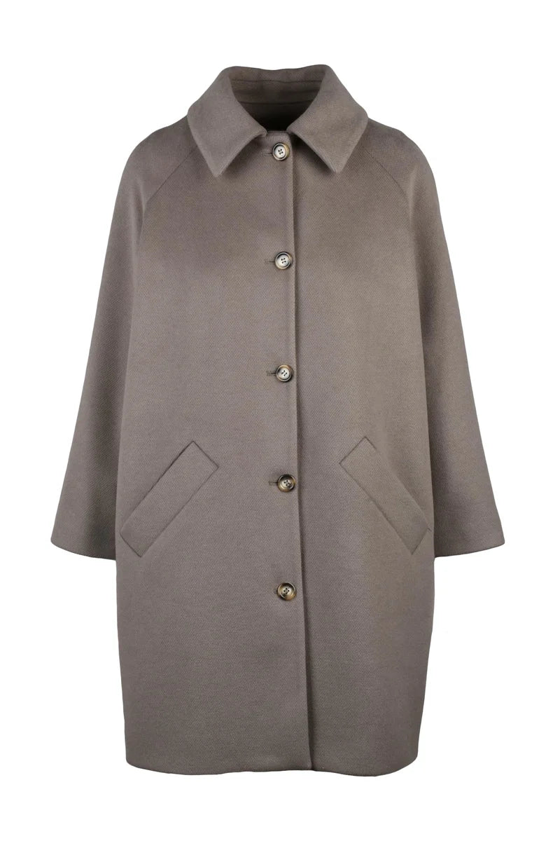 Raglan Coat - Grey