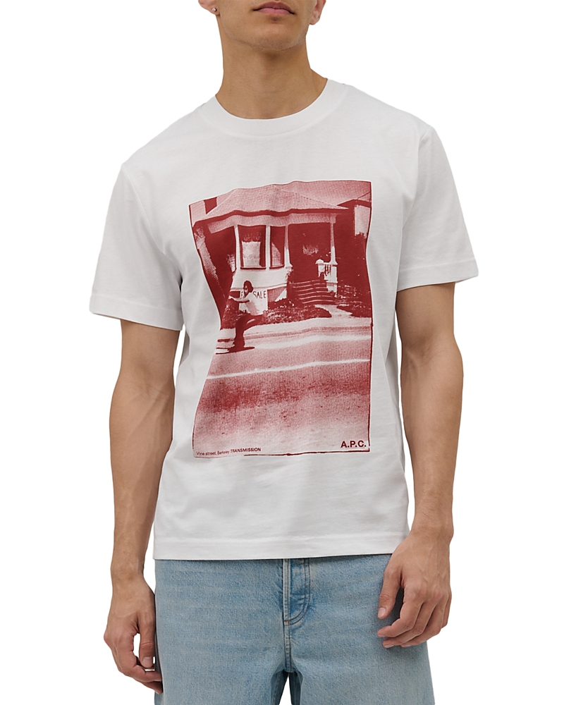 T-Shirt A. P.C. Men color Brown