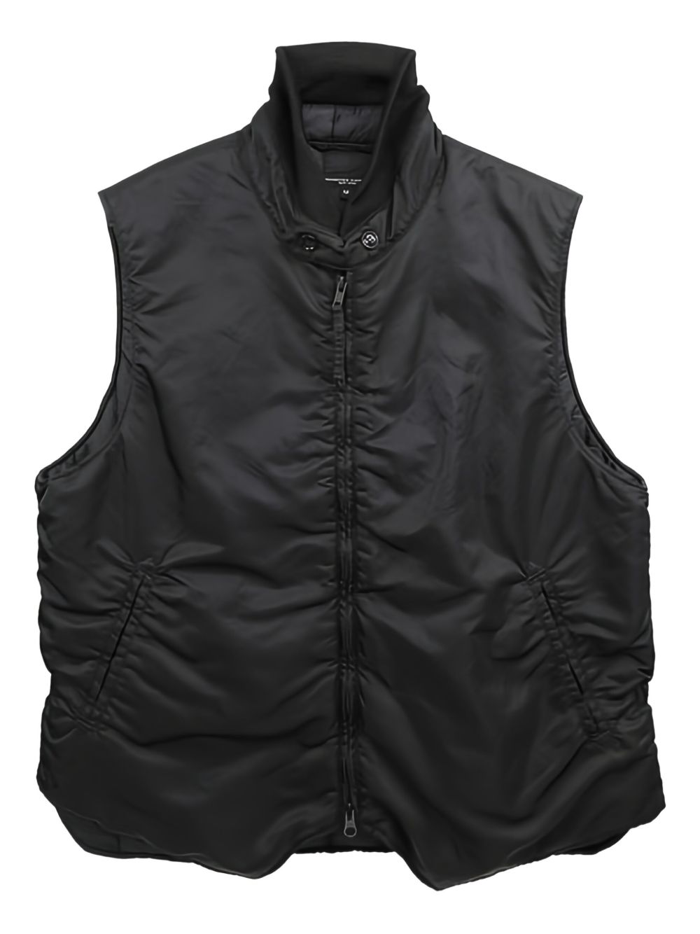 Engineered Garments high-neck gilet - Black